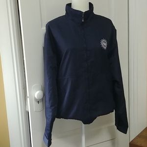 Dark Blue Embroidered Cutter & Buck jacket